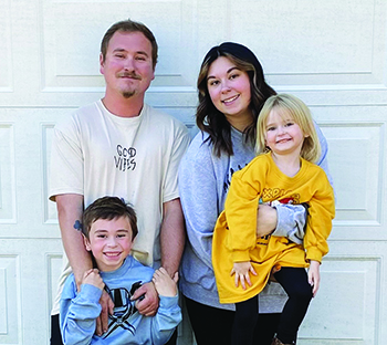 Allison Grady and family