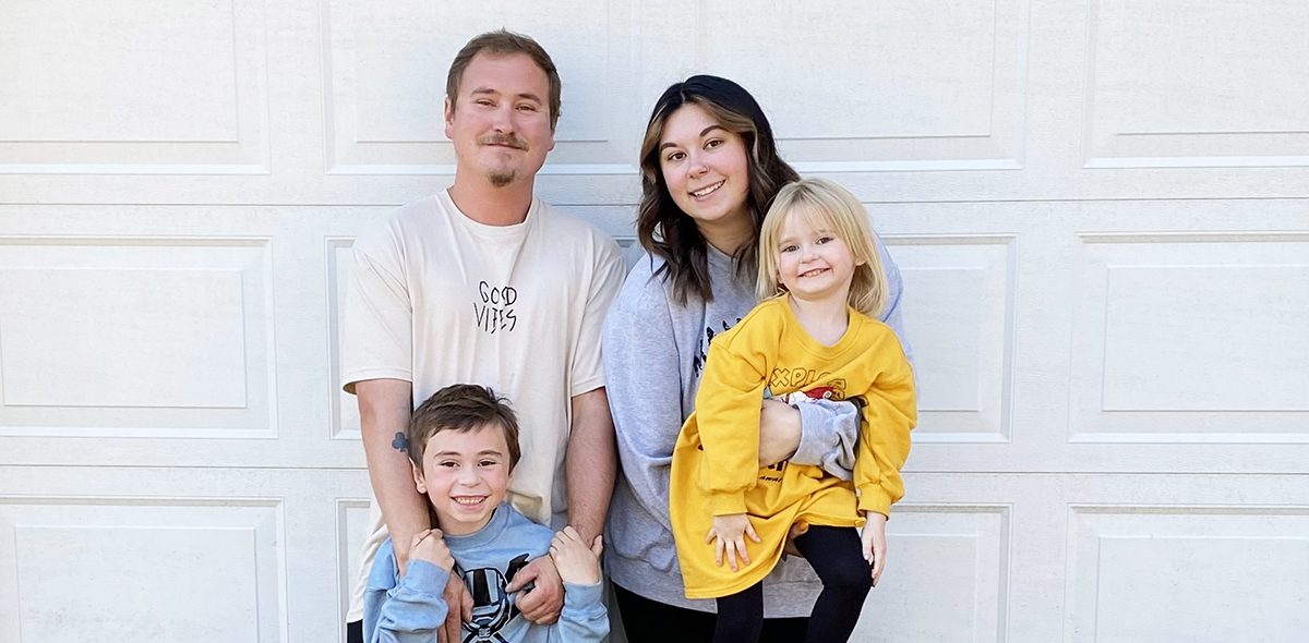 Allison Grady and her family