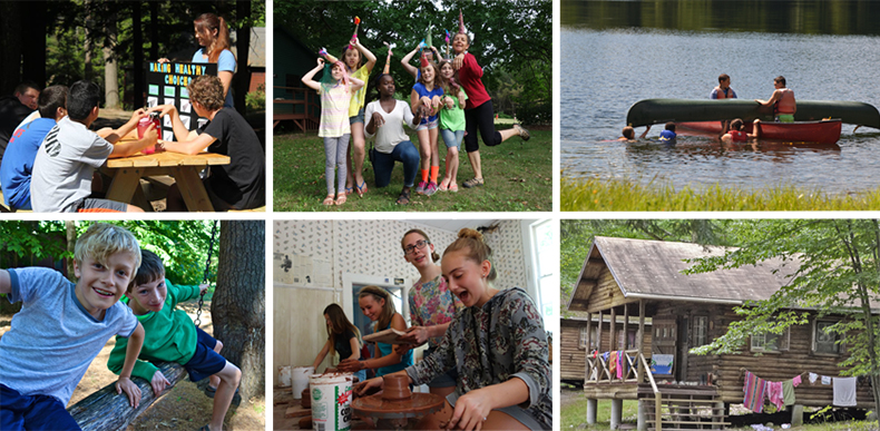 Maine Childrens Home summer camp photos