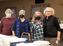 The Friends at their annual Lobster Lunch fundraiser
